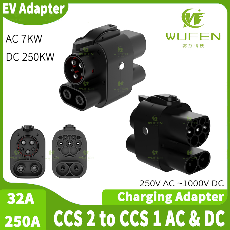 WUFEN Adaptateur AC & DC CCltT - Ccs2 To Ccs1 Fast Charge Adapter 250Kw avis et prix