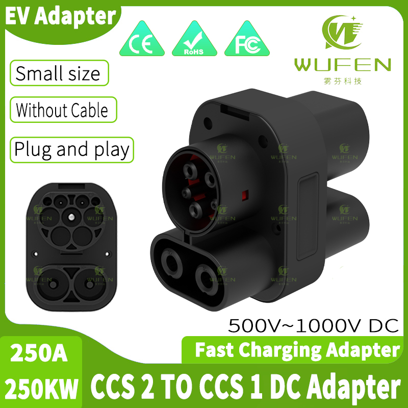 WUFEN Adaptateur AC & DC CCltT - Ccs2 To Ccs1 Fast Charge Adapter 250Kw avis et prix