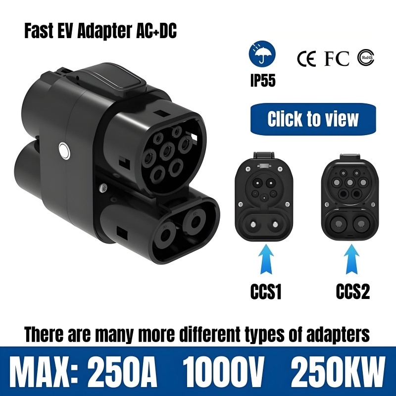 Adaptateur de charge pour véhi - Ccs2 To Ccs1 Fast Charge Adapter 250Kw avis et prix