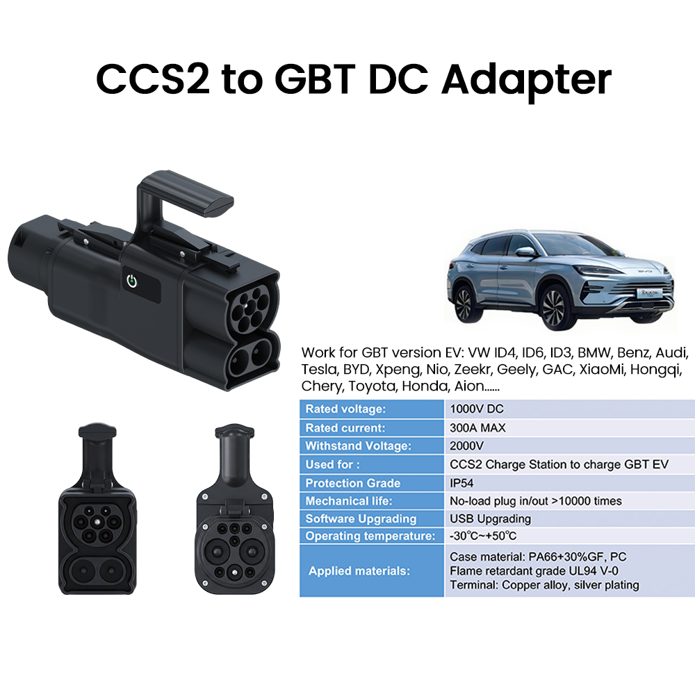 CCltto-Adaptateur de convertis - Gb/T To Ccs2 200A Fast Charging Adapter avis et prix