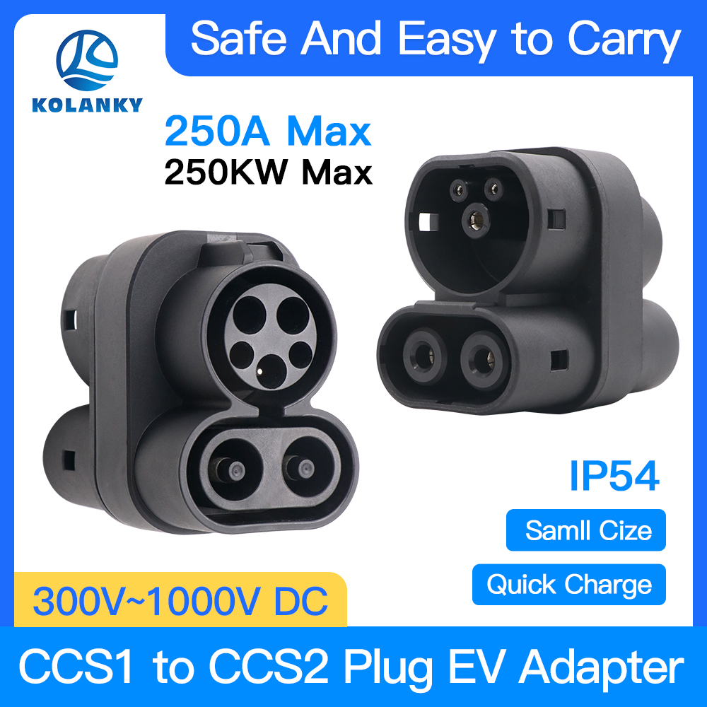 Adaptateur de chargeur CCS1 à  - Ccs2 To Ccs1 Fast Charge Adapter 250Kw avis et prix
