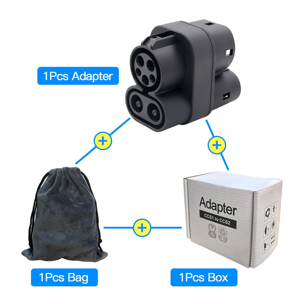 Adaptateur de chargeur CCS1 à  - Ccs2 To Ccs1 Fast Charge Adapter 250Kw avis et prix
